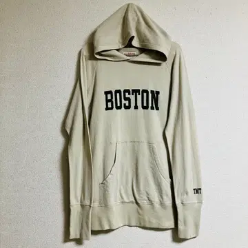 TMT 빅 홀리데이 후드티 BOSTON 로고 빅 홀리데이 M