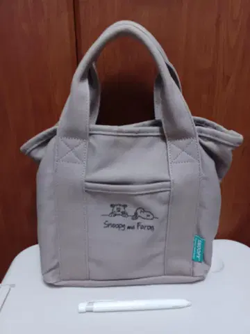 스누피 퍼롱 토트백