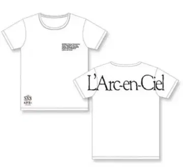 L'Arc~en~Ciel 구 로고 BIG T셔츠 HYDE
