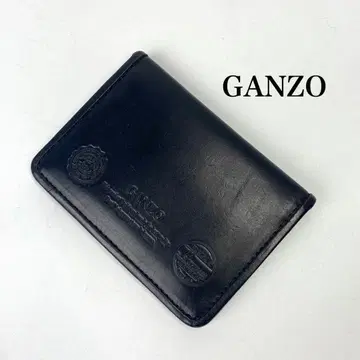 [ 레어 ] GANZO 호윈 크롬엑셀 가죽 패스케이스 블랙