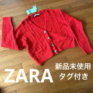 ZARA 오버 사이즈 니트 가디건 (택 포함 미사용 새상품)