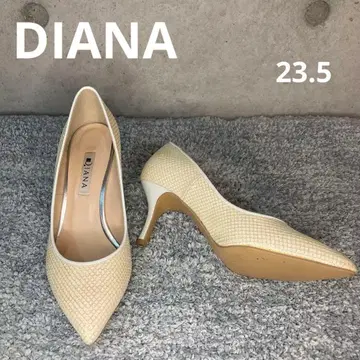 새상품급 다이애나 DIANA 23.5 아이보리 펌프스 결혼식
