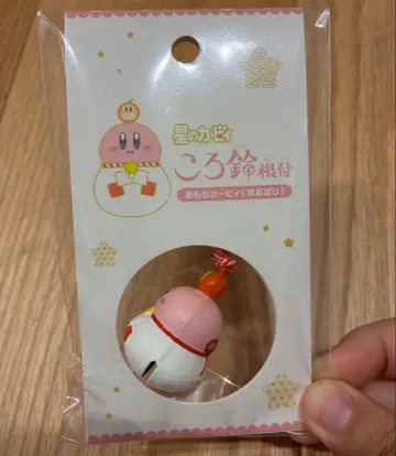 별의 커비 우체국 끈 달린 장식 방울 모찌 커비 스트랩