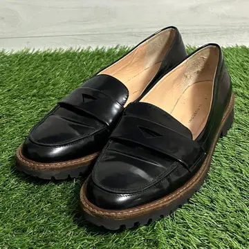 FABIO RUSCONI 파비오 루스코니 로퍼 블랙 24.5cm