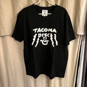 TACOMA FUJI RECORDS T셔츠 L 사이즈 블랙 고기타 토모오