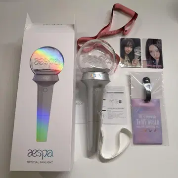 aespa 응원봉 덤 포함