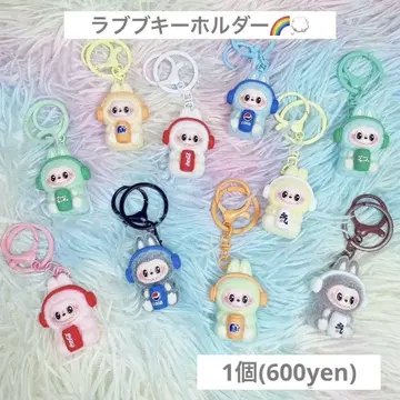 라부부(LABUBU) 플로키 키링 스트랩 핸드메이드