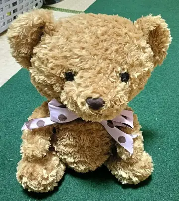 ONCO 봉제 인형 브라운 지퍼 골프헤드커버
