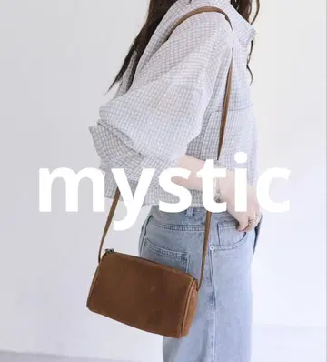 페이크 스웨이드 미니 BAG mystic 미사용 새상품