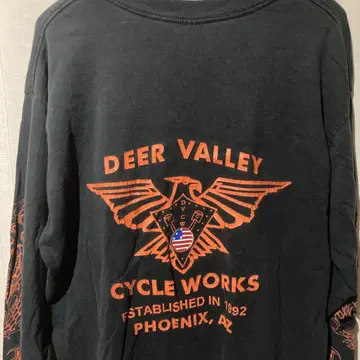 90s DEER VALLEY 이글 롱 T셔츠