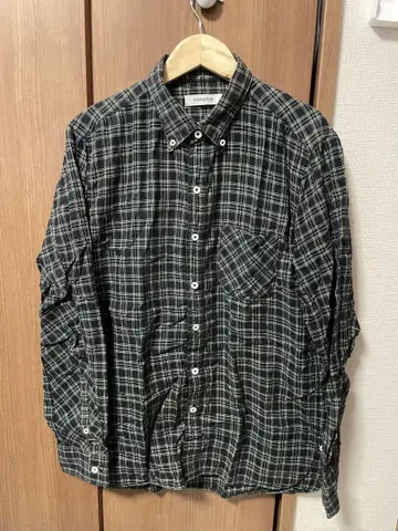 nonnative 체크 무늬 셔츠 사이즈 1