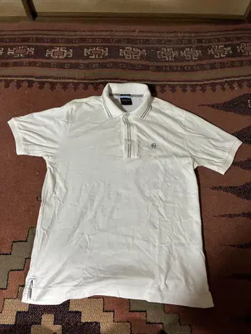 NAUTICA COMPETITION 화이트 피케 셔츠 M