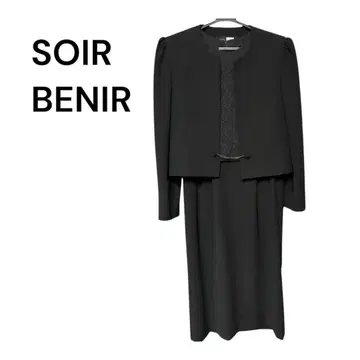 SOIR BENIR 블랙 원피스 수트 S
