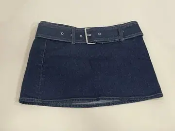 Abercrombie & Fitch 다크 데님 미니 스커트 아바클로