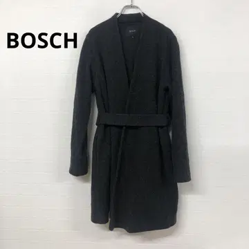 z-656 BOSCH 다크 그레이 롱 코트 36