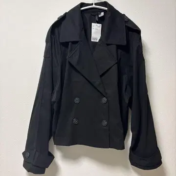 H&M 숏 트렌치코트 L