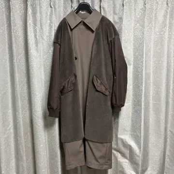 HARE 퍼 도킹 코트