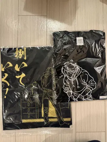 키마구레 쿠쿠 T셔츠 ( L ) & 에이프런