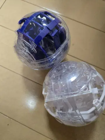 가샤플라 Q 가샤폰 스테이션 화이트, 블루 2개 세트