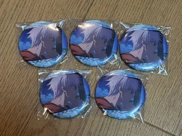 주술회전 고죠 사토루 백면상 캔뱃지 5개