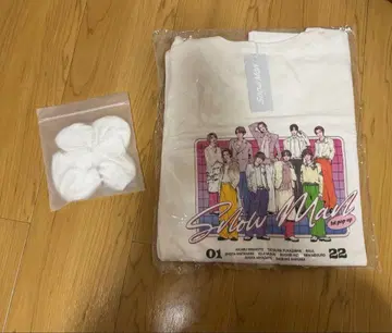 [ 한국 한정 ] snowman 1st POPUP 티셔츠 스크런치 세트