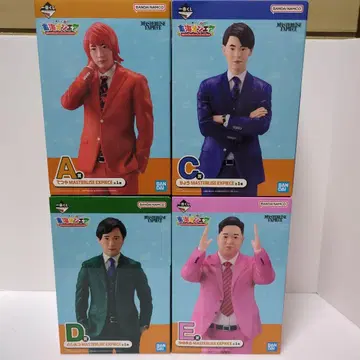 제일복권 도카이 온에어 A상+C상+D상+E상 피규어 4인 세트