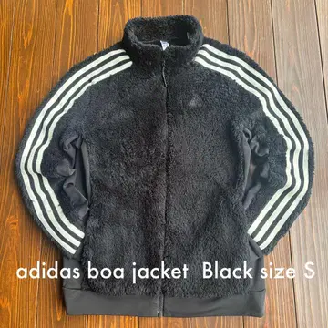 adidas 아디다스 보아 자켓 블랙 S 사이즈 트레포일 구제 의류