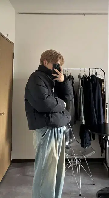 선착순 U.S. POLO ASSN. 블랙 다운 자켓 M 사이즈