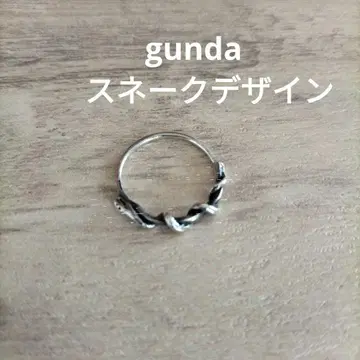 gunda 반지 스네이크 디자인 뱀 Y2K v계 아카이브 가