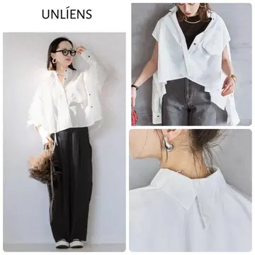 unliens cropped shirt 셔츠 다나카 아키코 새상품급