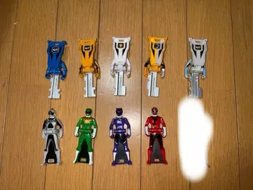 해적전대 고카이저 레인저 키 세트 키 부분 메탈릭 실버 페인팅