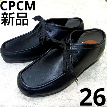 새상품 CPCM 26 모카신 신발 가죽 블랙