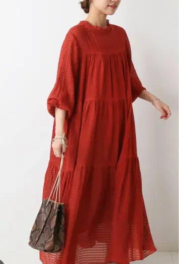 저널 스탠다드 레리움 다나카 미호 콜라보 원피스