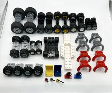 레고 LEGO 정품 자동차 부품 탈것 타이어 묶음 판매