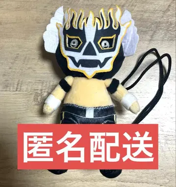신일본 프로레슬링 엘 데스페라도 삐욘스케 마그넷 봉제 인형 블랙