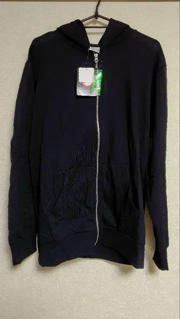 블랙 후드티 프론트 지퍼 새 디자인