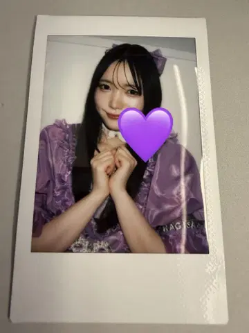 CUTIE STREET 마나베 나기사 추첨회 C상 폴라로이드