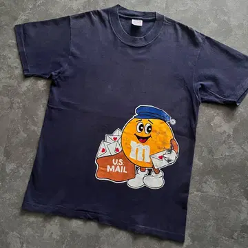 M&M's U.S. MAIL 티셔츠 네이비