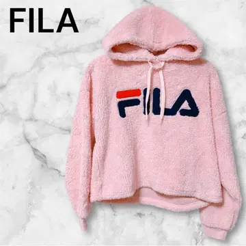 [ FILA ] 휠라 (F) / 여성용 보아 플리스 후드티 핑크