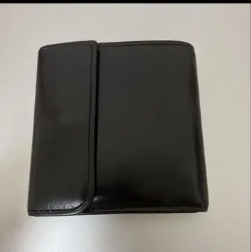 츠치야 가방 블랙 누메 스몰 지갑
