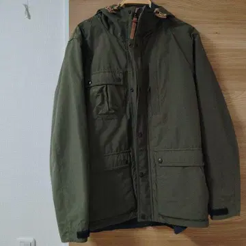 grn L 카키 마운틴 후드티