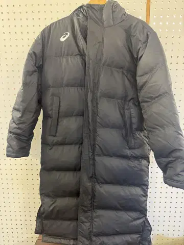 ASICS 벤치 코트 다운 코트 블랙 m 아식스 XAW316
