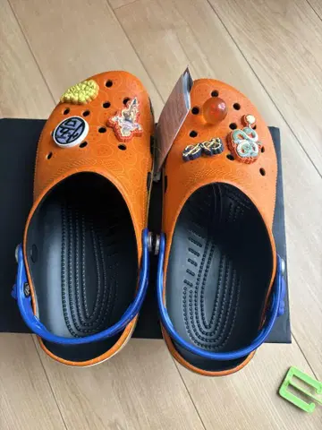 드래곤볼 Z crocs 지비츠 5개 세트 26cm