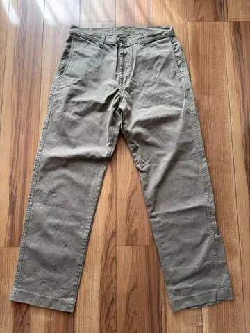 SILAS hobo pant / 사이러스 치노 팬츠 카키 34inch