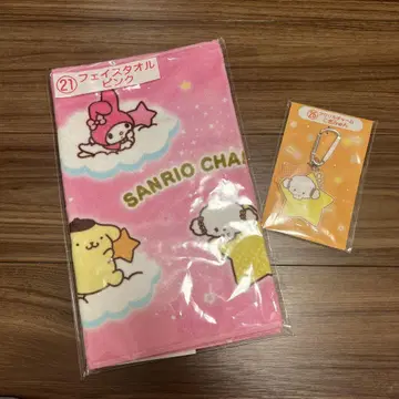 산리오 복권 페이스 타월, 코기츈 아크릴 참 세트