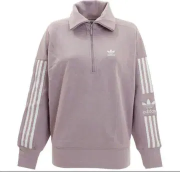 adidas 하프 지퍼 맨투맨 트레이닝복 아디다스 퍼플 보라색