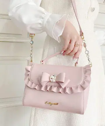프린세스 Jewel 숄더백 핑크