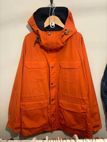 90s UNIQLO 오렌지 마운틴 후드티 M