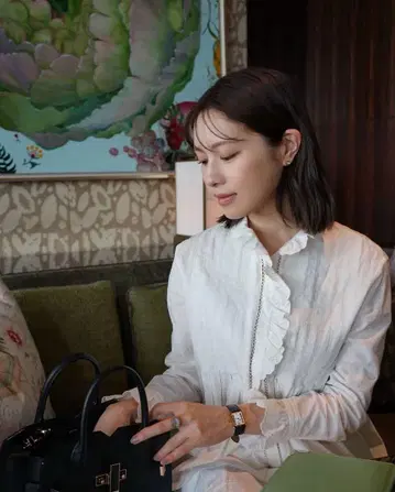 laubeblanc Geometric Lace Blouse