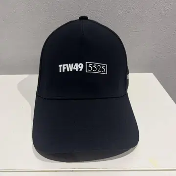 TFW49 5525 콜라보 캡 프리 사이즈 블랙
